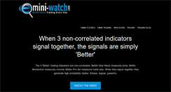 Desktop Screenshot of emini-watch.com